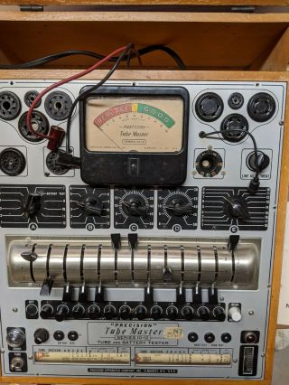 Vintage Precision Tube Master Series 10 - 12 Tube Tester