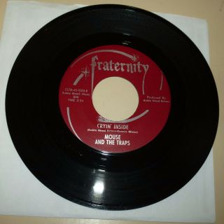 Texas Garage Band 45 Rpm Record - Mouse And The Traps - Fraternity 1005 - Sol