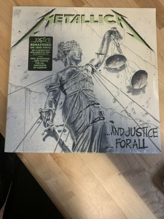 Metallica ‎–.  And Justice For All 2lp Vinyl