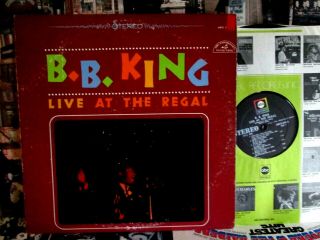 B.  B.  King Lp Live At The Regal Ex Classic Blues
