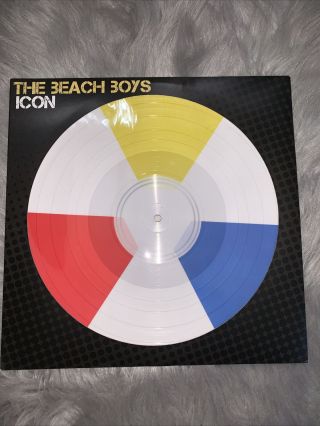 The Beach Boys Vinyl Icon - Beach Ball Design Vinyl Limited Edition Lp