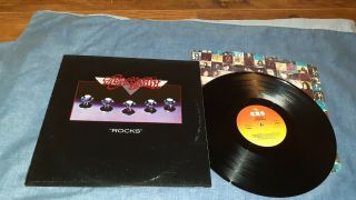 Aerosmith Rock 1976 - First Uk Press - Cbs Lab (a1;b1) - N/mint