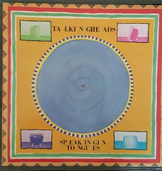 1983 Speaking In Tongues By Talking Heads - Sire Records A Warner Company