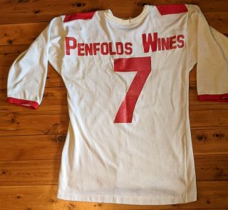 VINTAGE ST GEORGE Rugby League NRL WESTMONT JERSEY Penfolds Wines 7 Sz 16 3