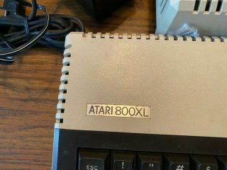 Vintage Atari 800xl Computer Components 1050 and 1010 In 3
