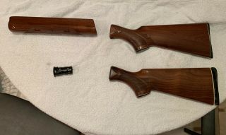 Vintage Remington 1100 12ga Only Shotgun Stocks 2 Rear 1 Fore End