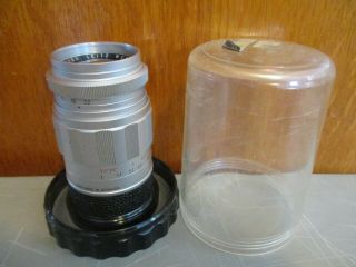 Vintage Leitz Wetzlar Elmarit 1:2.  8/90 90mm Camera Lens Made In Germany