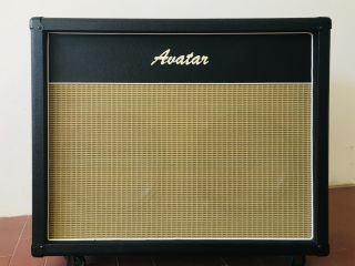 Avatar G212 Vintage 2x12 Guitar Cabinet With Cover, .