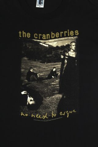 1995 Vintage The Cranberries No Need To Argue World Tour T Shirt Size Xl