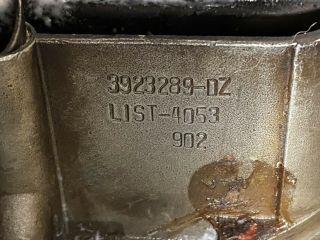 Vintage Holley Carburetor List - 4053 Date 902 1969 3923289 - Dx