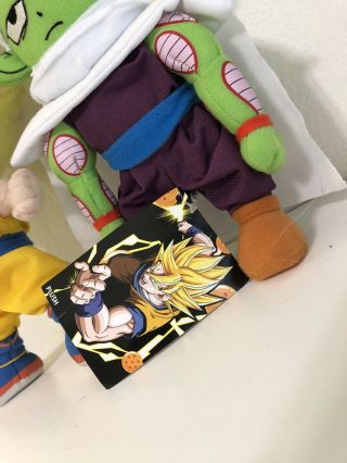 2 Dragon Ball Z Japanese Anime Manga Plush Stuffed Figures Gohan Nail 12” 2