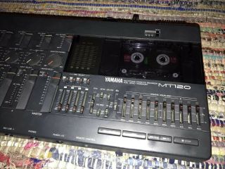 Vtg Yamaha Mt120 4 - Track Multitrack Cassette Recorder Dualspeed Transport