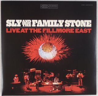 Sly And Family Stone: Live At Fillmore East Epic Colored Vinyl 2x Lp Soul