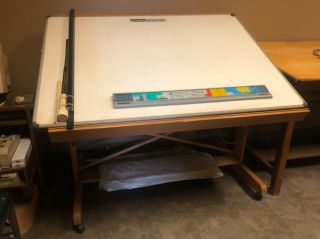 Gtco Graphic Digitizer Quickpen Intl Drafting Easel Artist’s Architect Vintage