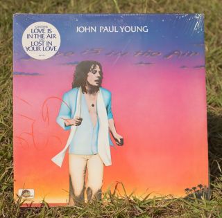 John Paul Young Love Is In The Air Vinyl Album Record Factory Rare Vintag