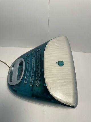 Vintage Apple iMac G3 M4984 Blueberry Blue 1998 4