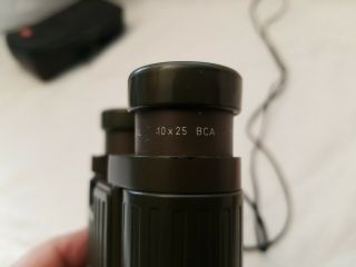 Vintage Leica Leitz Trinovid 10X25 BCA SAFARI GREEN Binoculars Portugal 4