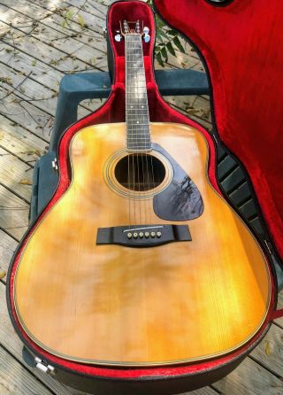 Vintage Yamaha Fg 340 Acoustic Guitar