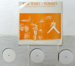 The Who Tommy Live From Radio City Music Hall 1989 3xlp - 7440