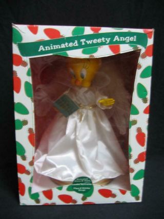 Warner Brothers Tweety Bird Angel Musical Motion Animated Figurine 1999