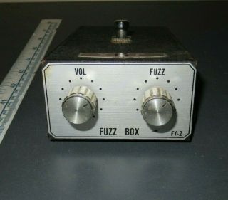 Vintage Jax Fy - 2 Shin - Ei Companion Fuzz Box Pedal