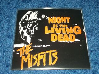 Misfits - Night Of The Living Dead 7  Fan Club Insert Danzig Samhain Black Flag