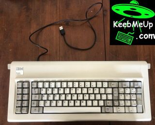 Ibm Model F Xt Vintage Capacitive Buckling Spring Keyboard (usb Converted) Nkro