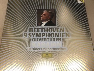 Beethoven 9 Symphonien/symphony Karajan (7 Albums/14 Sides)