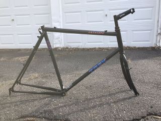 Trek 830 Antelope Vintage Chromoly Steel Mountain Bike Mtb 26” Xl Frameset