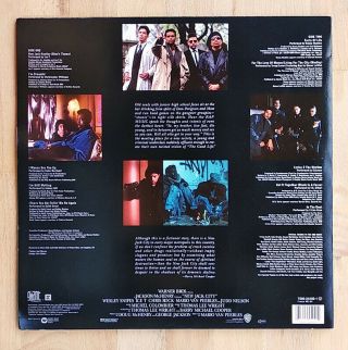 Jack City,  OST LP NM,  Queen Latifah Ice T Levert,  RARE 1ST PRESS 1991 2