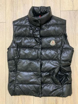 Auth Moncler Vintage Down Puffer Quilted Gilet Vest Jacket