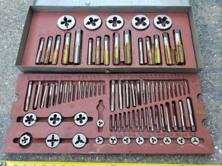 Vintage Ace USA 81 Piece Tap And Die Set Large And Small Extra. 2