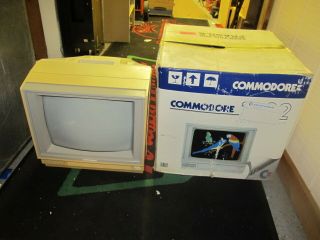 Vintage Commodore Crt Monitor Model 1802