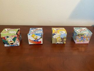 The Simpsons Set Of Four Burger King Talking Watches (2002),  Plus Two