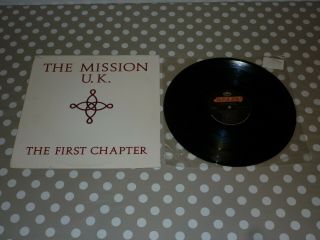 The Mission Uk The First Chapter Vinyl Album Lp Record 33rpm Ex,  / Nr 1986