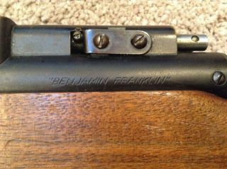 Vintage Benjamin Franklin 720 BB Gun Air Rifle Pellet St.  Louis U.  S.  A. 6