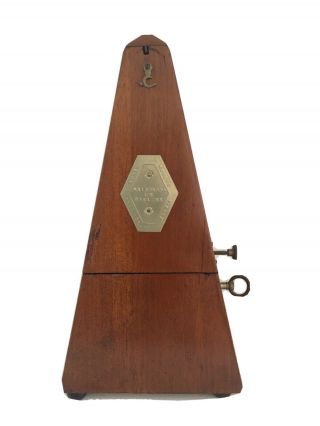 Antique Vtg Metronome Maelzel Paquet 1815 - 1846 France