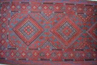 F3095 Handmade Afghan Tribal Wool Mishwani Hallway Rug Runner 2 ' 2 x 9 Feet 3