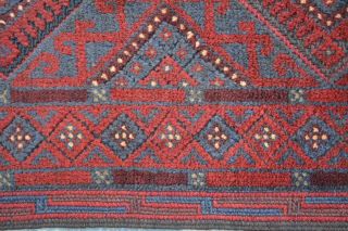 F3095 Handmade Afghan Tribal Wool Mishwani Hallway Rug Runner 2 ' 2 x 9 Feet 5
