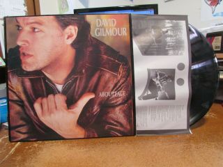 David Gilmour Of Pink Floyd.  Lp.  About Face Columbia 1984 Vinyl Record