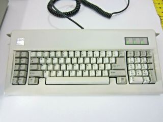 Vintage Ibm Personal Computer At Buckling Spring Keyboard