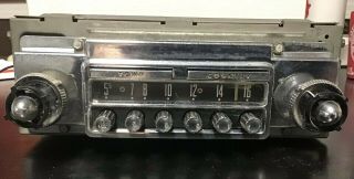 1955 1956 1957 55 56 57 Ford Thunderbird Knobs Fomoco Town And Country Am Radio