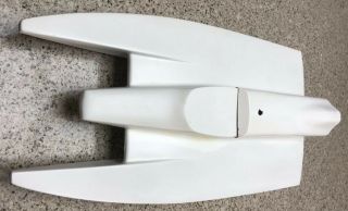 Vintage Dumas Model Boat Kit For K&b 7.  5 Competition Tunnel Hull Futaba