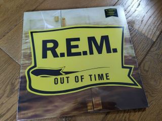 R.  E.  M.  Rem Out Of Time 25th Anniversary Vinyl Lp Record