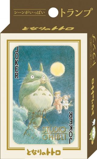 Ensky Studio Ghibli My Neighbor Totoro 2nd Edition Playing Cards F/s