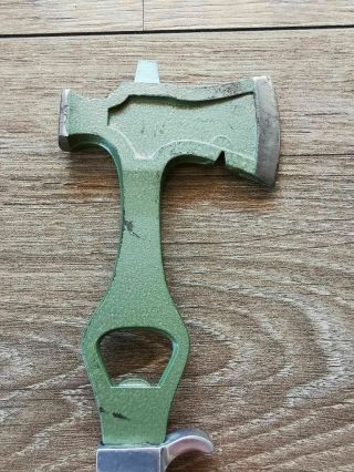 Othello Solingen Axe Hatchet Multi Tool 1960 Vintage Germany Camping Stag Handle 6