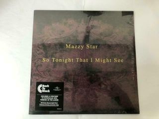 Mazzy Star ‎– So Tonight That I Might See 180g Vinyl Lp Reissue