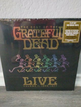 Grateful Dead 2xlp " Best Of Live 1969 - 1977 " (180g/2018 Rhino Double Lp)