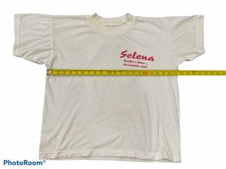Vintage Selena Quintanilla Amor Prohibido 1995 Promo Shirt Rare 5