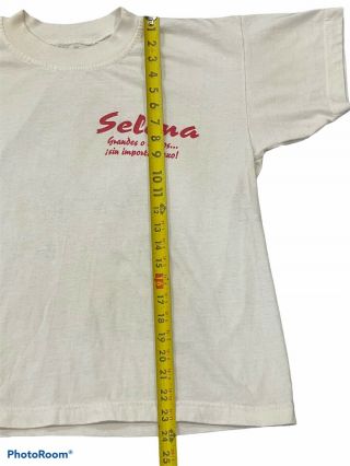 Vintage Selena Quintanilla Amor Prohibido 1995 Promo Shirt Rare 6
